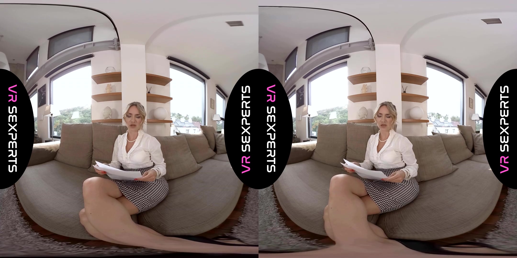 Victoria Puppy in Job Interview - Jerk Off Humiliation - VRSexperts