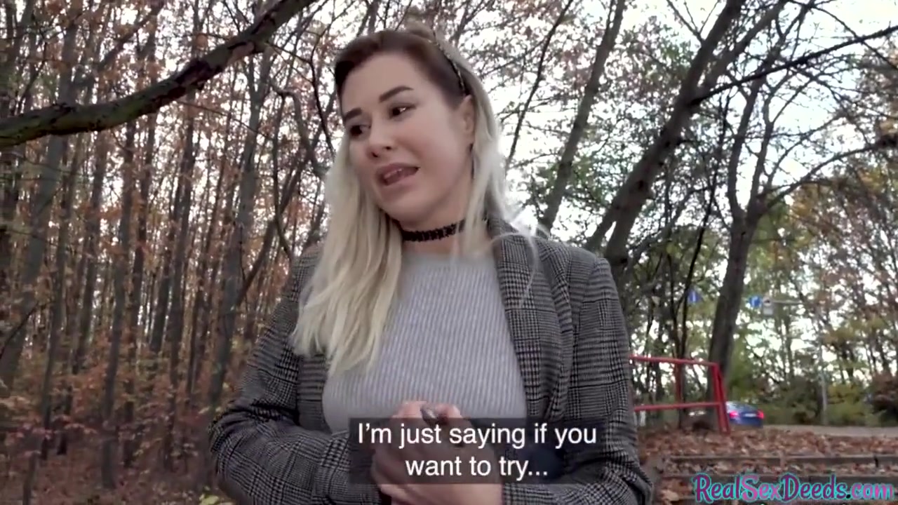 European Babe Pickedup For Blowjob And Pussyfucking