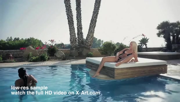 Pool Party For Three - X-Art