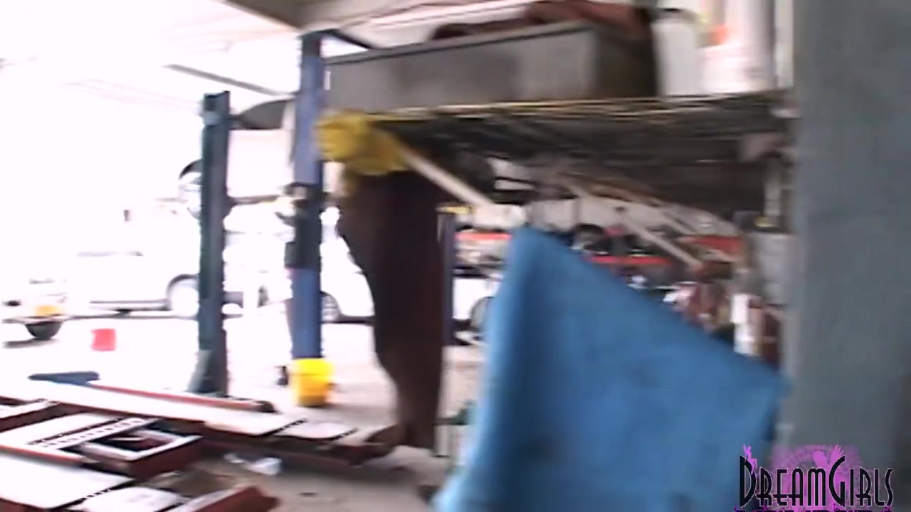 The Mechanics All Watched Her Masturbate