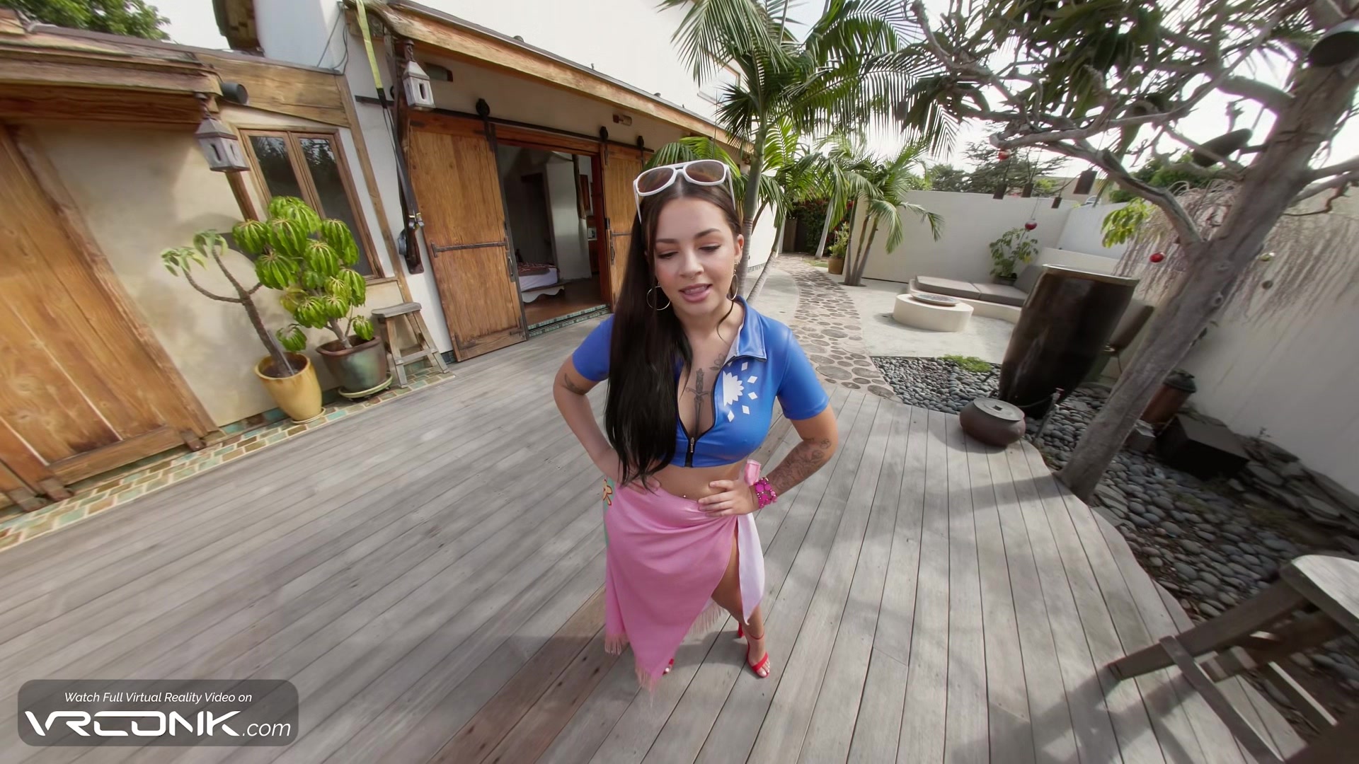 VR Conk Sexy Bella Luna fucks hard In One Piece Nico Robin Parody HD Porn pt2