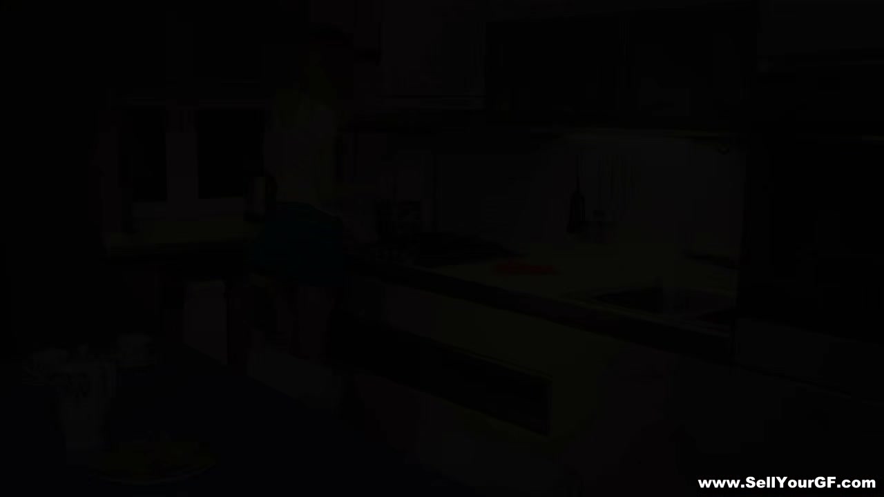 Sell Your GF - Isabel Stern - Sex dessert on a kitchen table