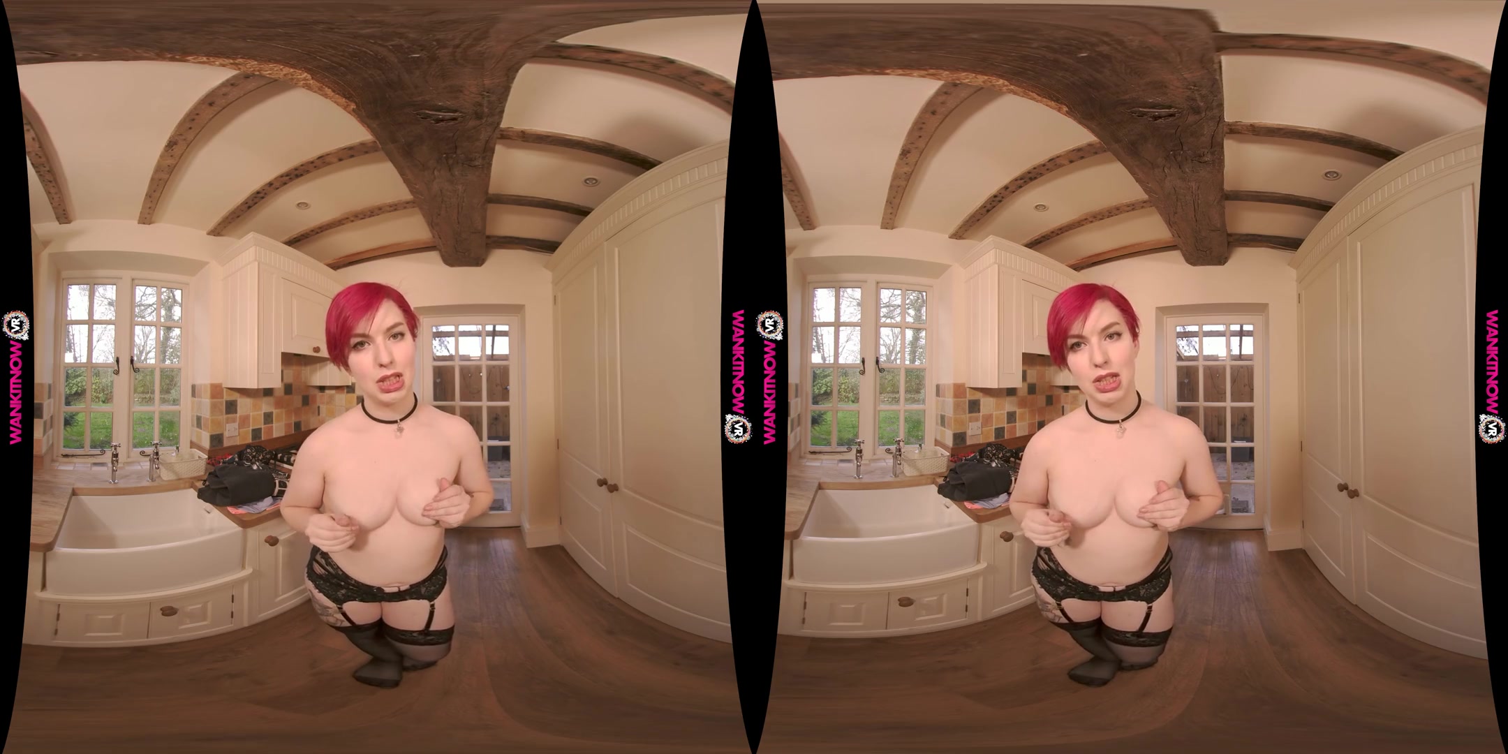 Rock Hard Housemate - Lingerie JOI Fingering - SexLikeReal