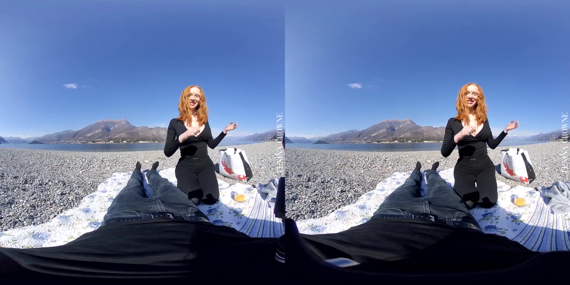 Lakeside Picnic with a Blowjob - SexLikeReal