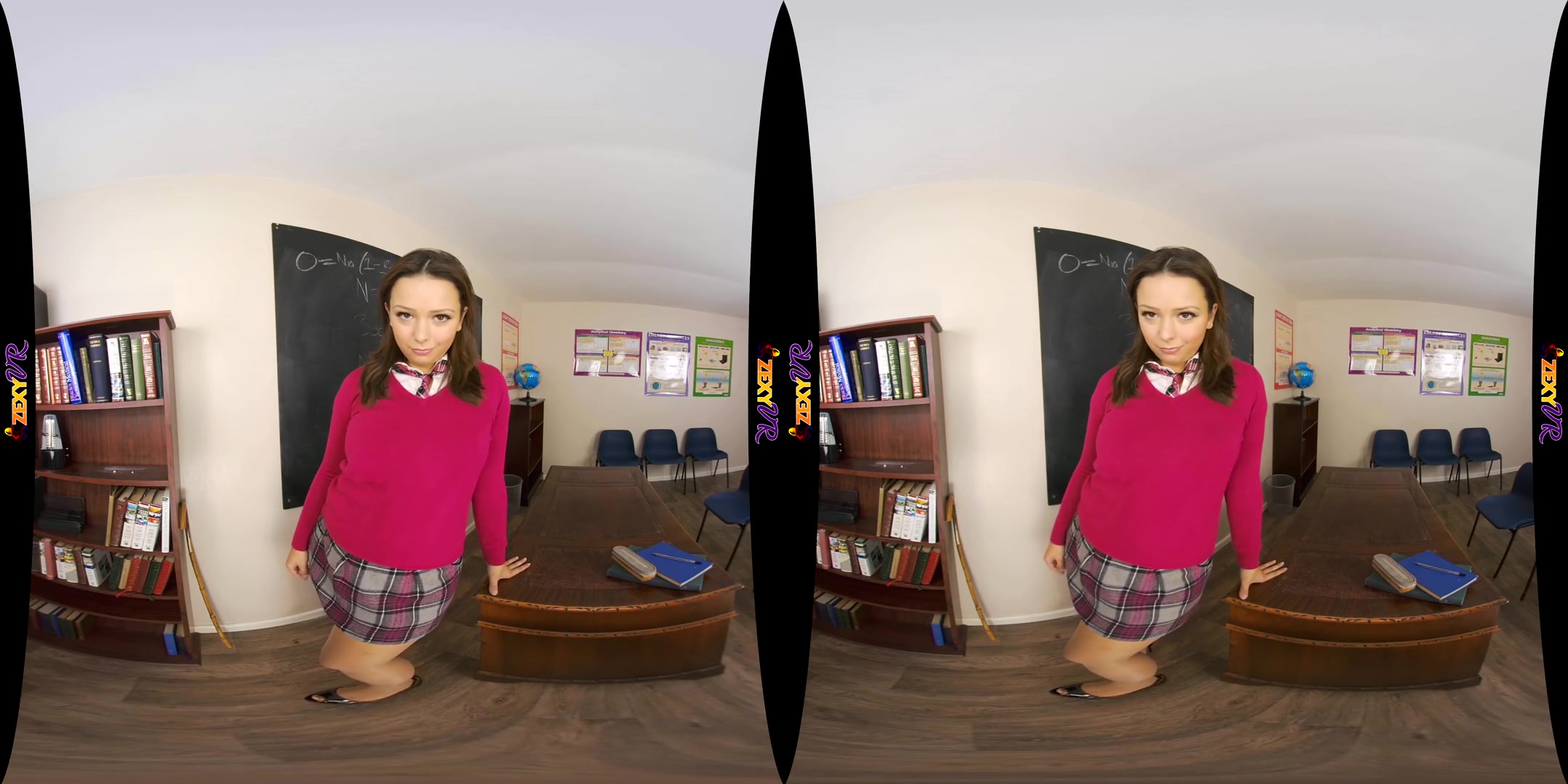 Alice Katz in Uniform Tease - ZexyVR