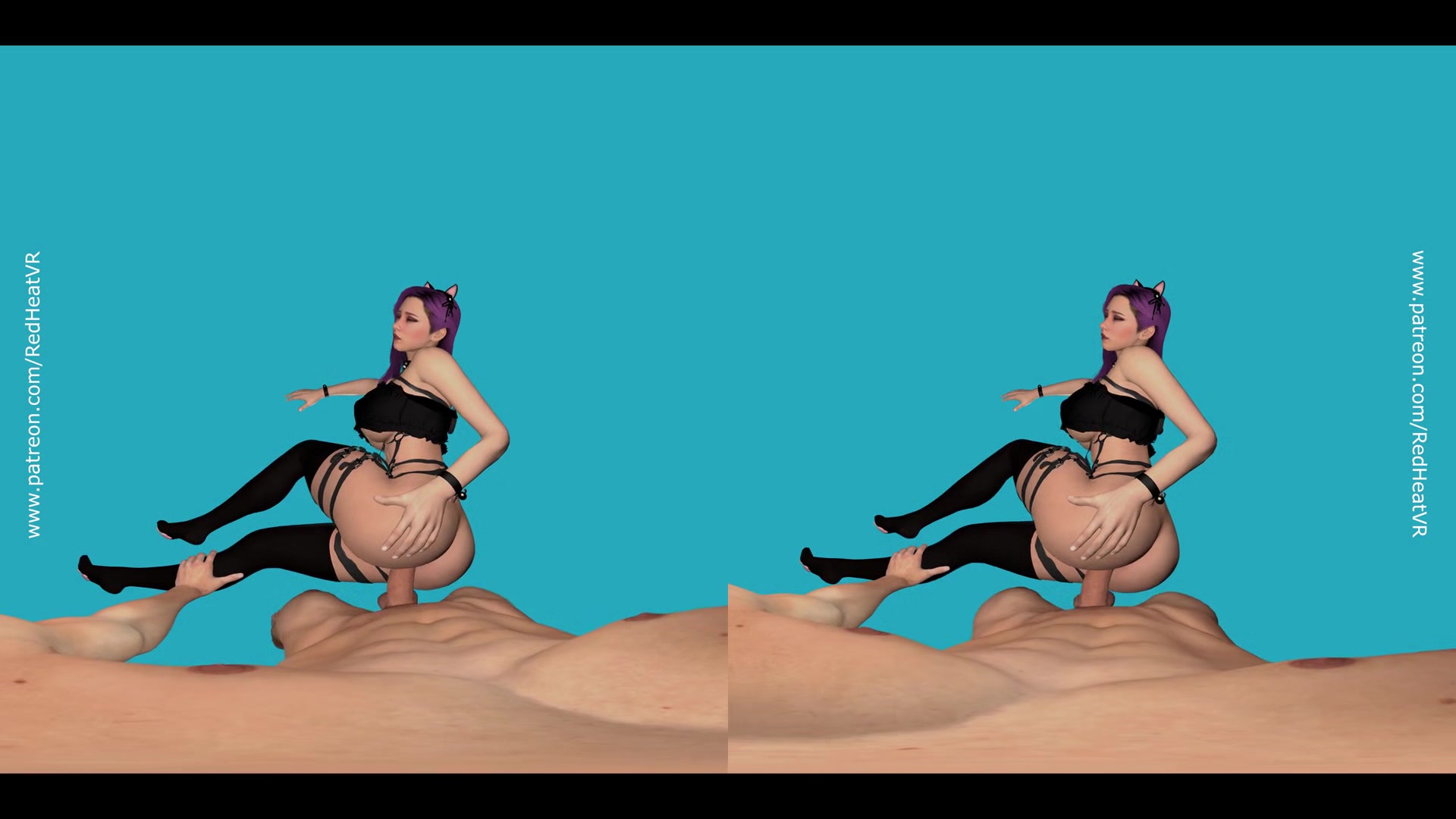 Bubble Butt Goth Girl Experience Passthrough