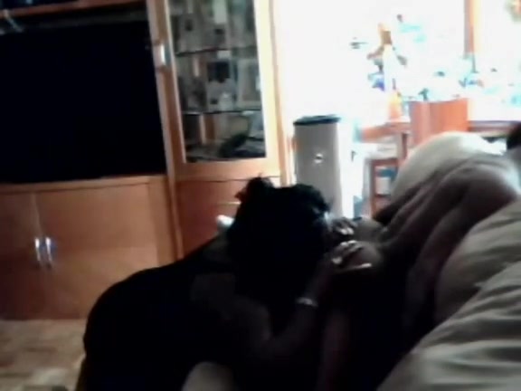 Black MILF sucking and rimming her young boyfriend