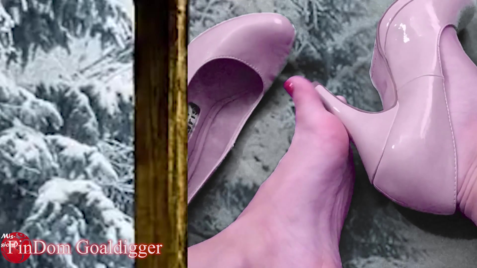 Red Pedicure Ruined Orgasm - Sex Movies Featuring Findom Goaldigger