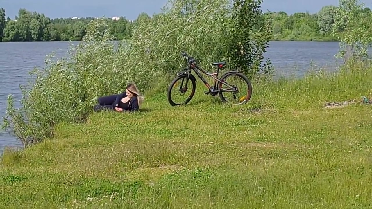Man Flashes Cock In Public And Cumshot Near Beautiful Blonde Girl She Look How His Jerkoff Hard Dick And Cum On Her Body
