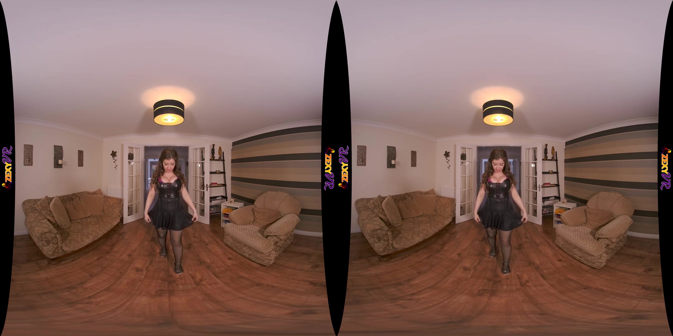PVC Perfection - Hot Big Tits Amateur Stripping