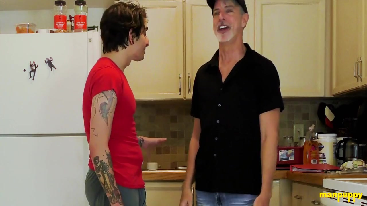 Johnny Mercy Feed His Bare Ass As Punishment With Richard Lennox