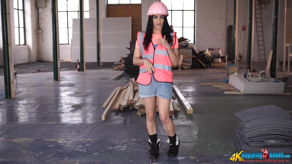 Chloe Lovette - Building Site Striptease - BoppingBabes