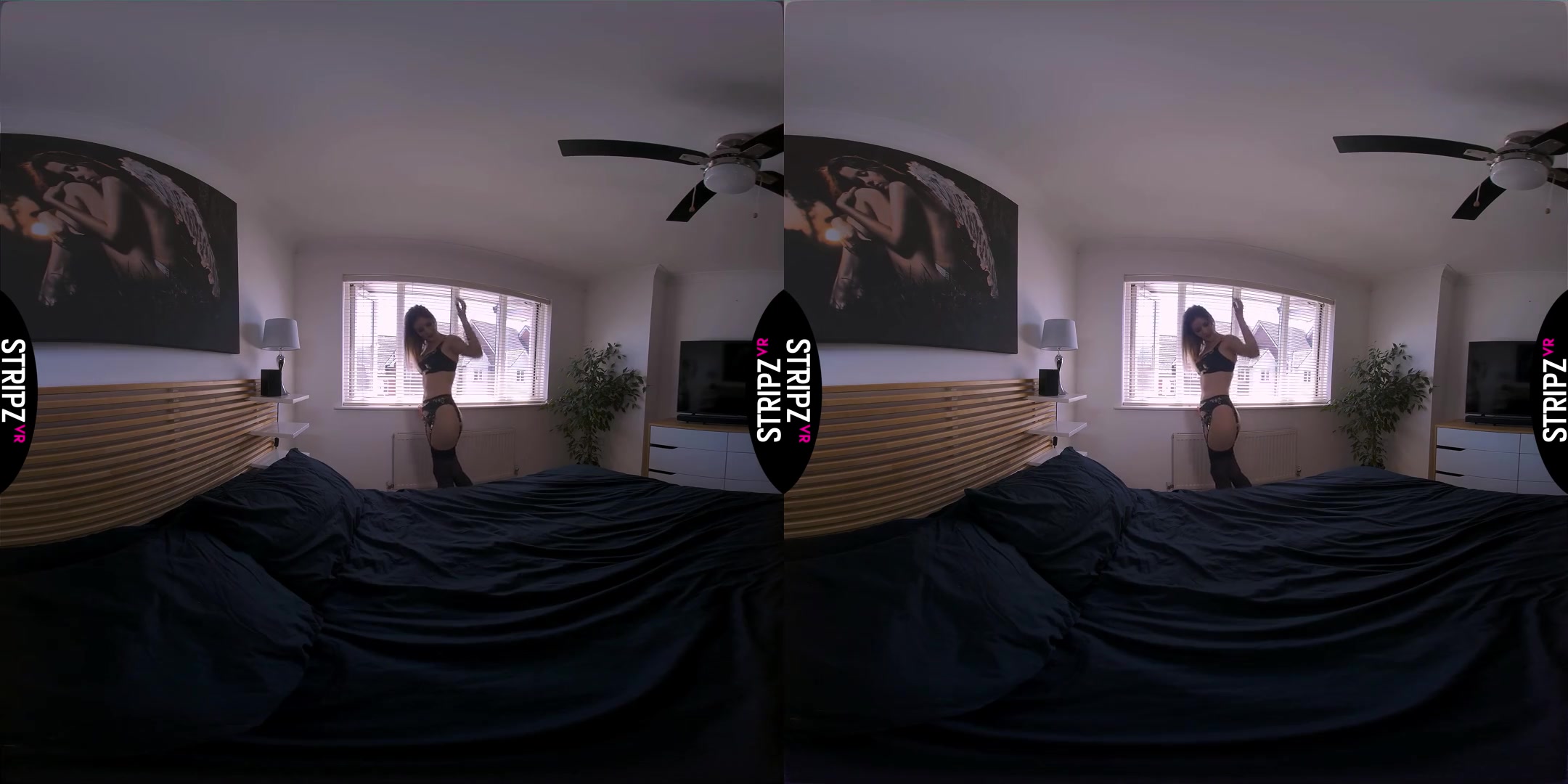 Tease The Neighbours - Hot Amateur In Front of the Window
