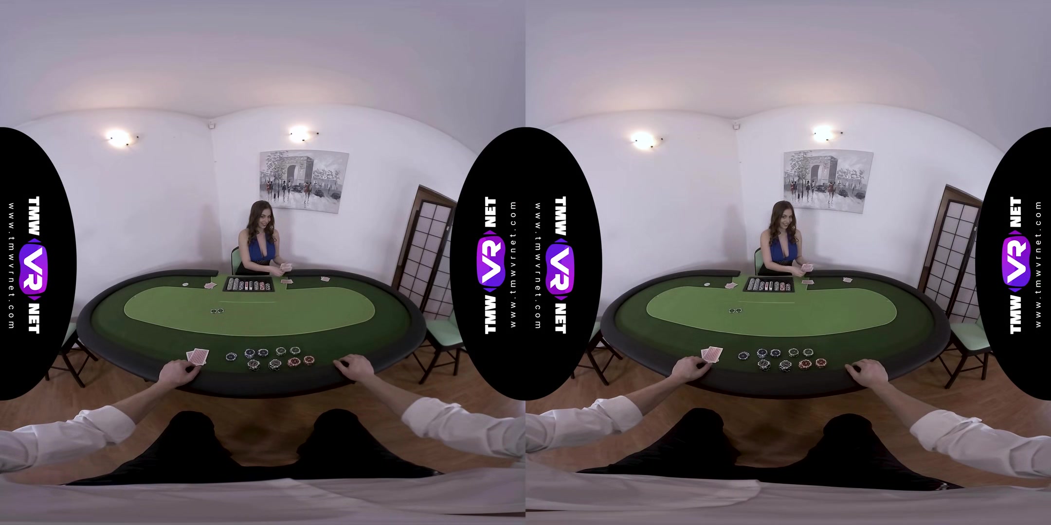 Hardcore Fuck With A Hot Poker Dealer - Redhead Pov