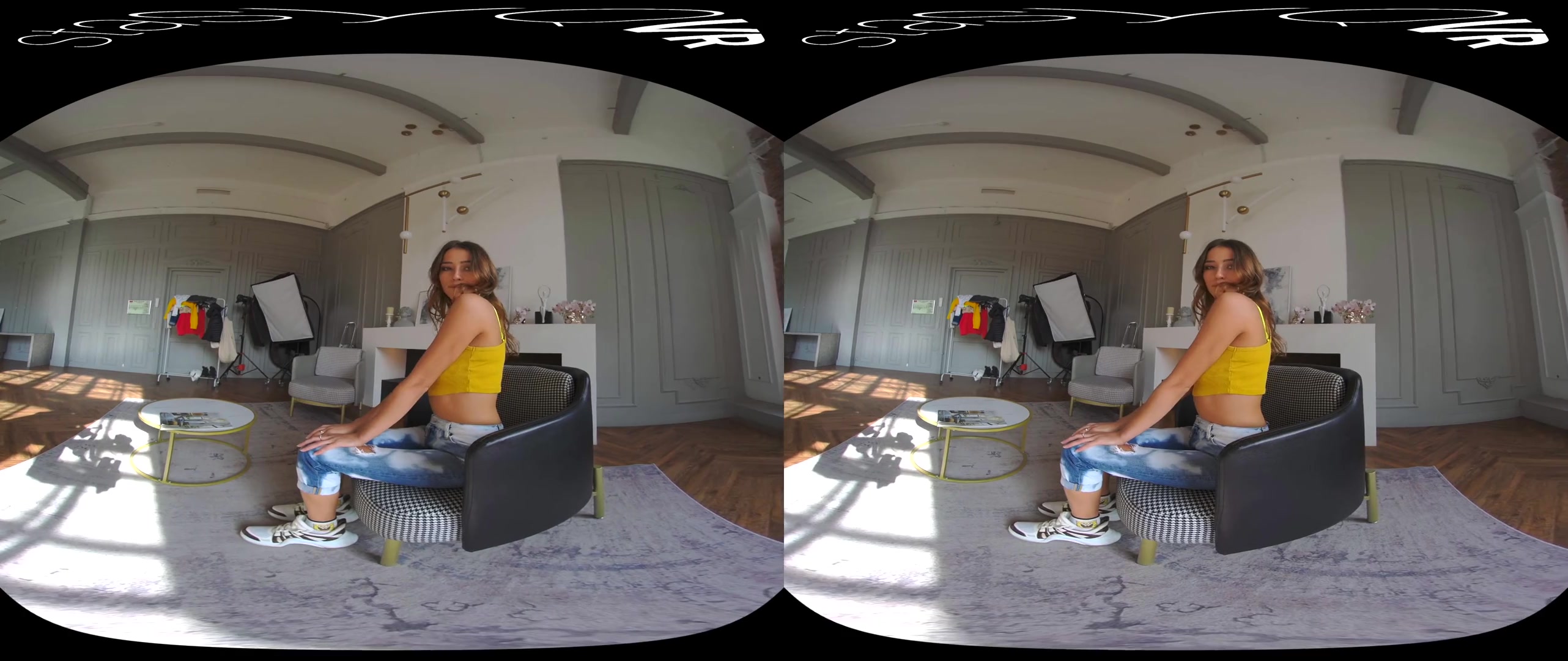 Not So Innocent - Hot VR Babe Striptease - SexLikeReal