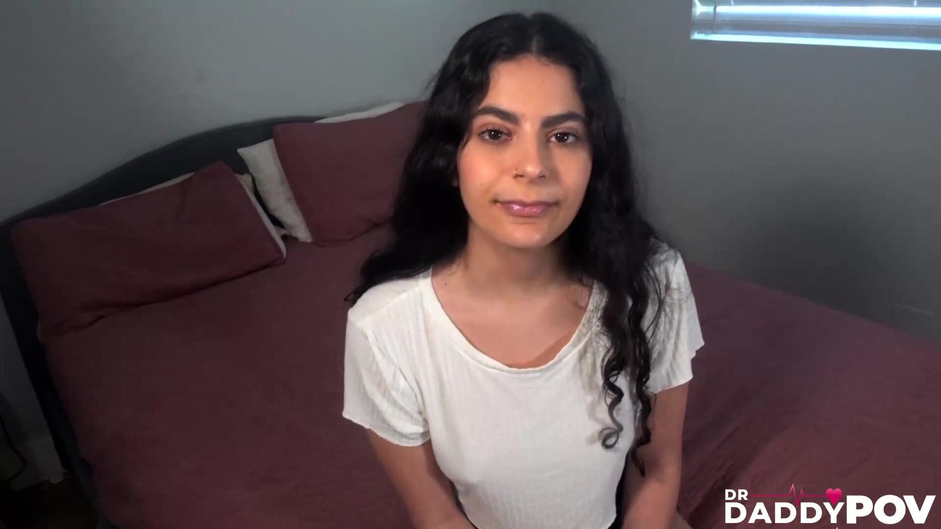Pretty Brunette Angel Gostosa Pounded After Blowjob