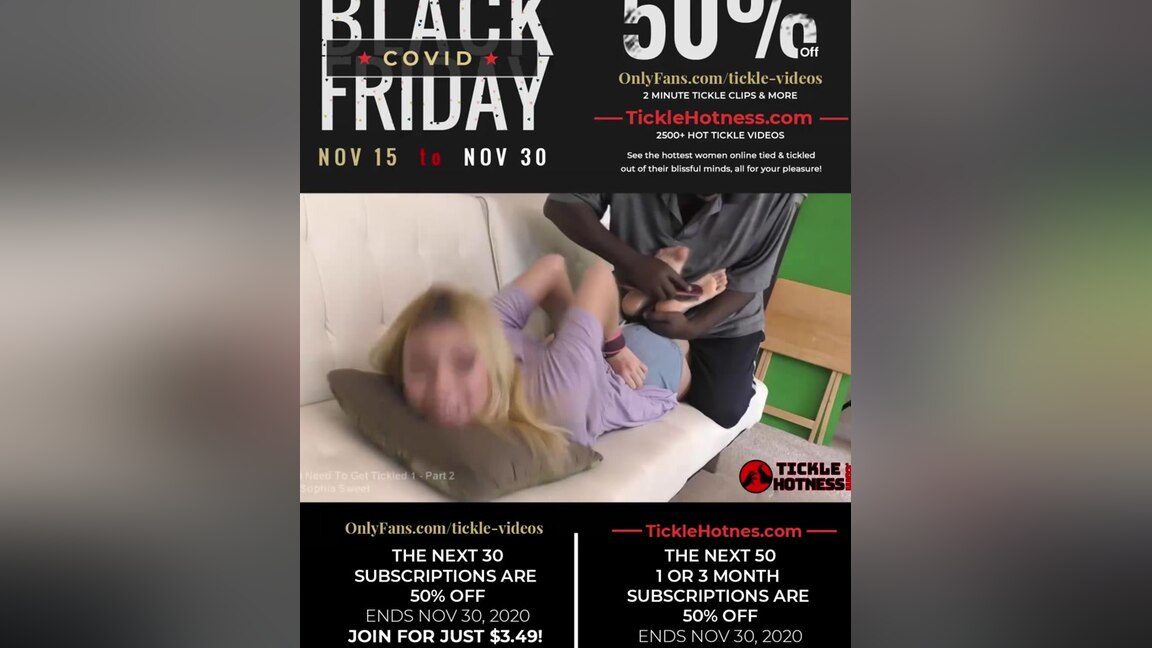 Black Covid Friday Special - Ticklevideos