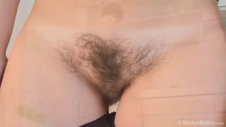 Melisa uses her new nails to rub her hairy pussy - Compilation - WeAreHairy
