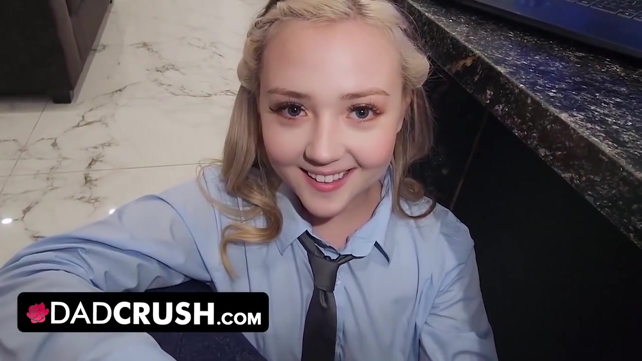 Step Daughter Gaggs On Step Dads Cock Before He Fill Her Pussy With Huge Load - Step dad Crush And Eva Nyx