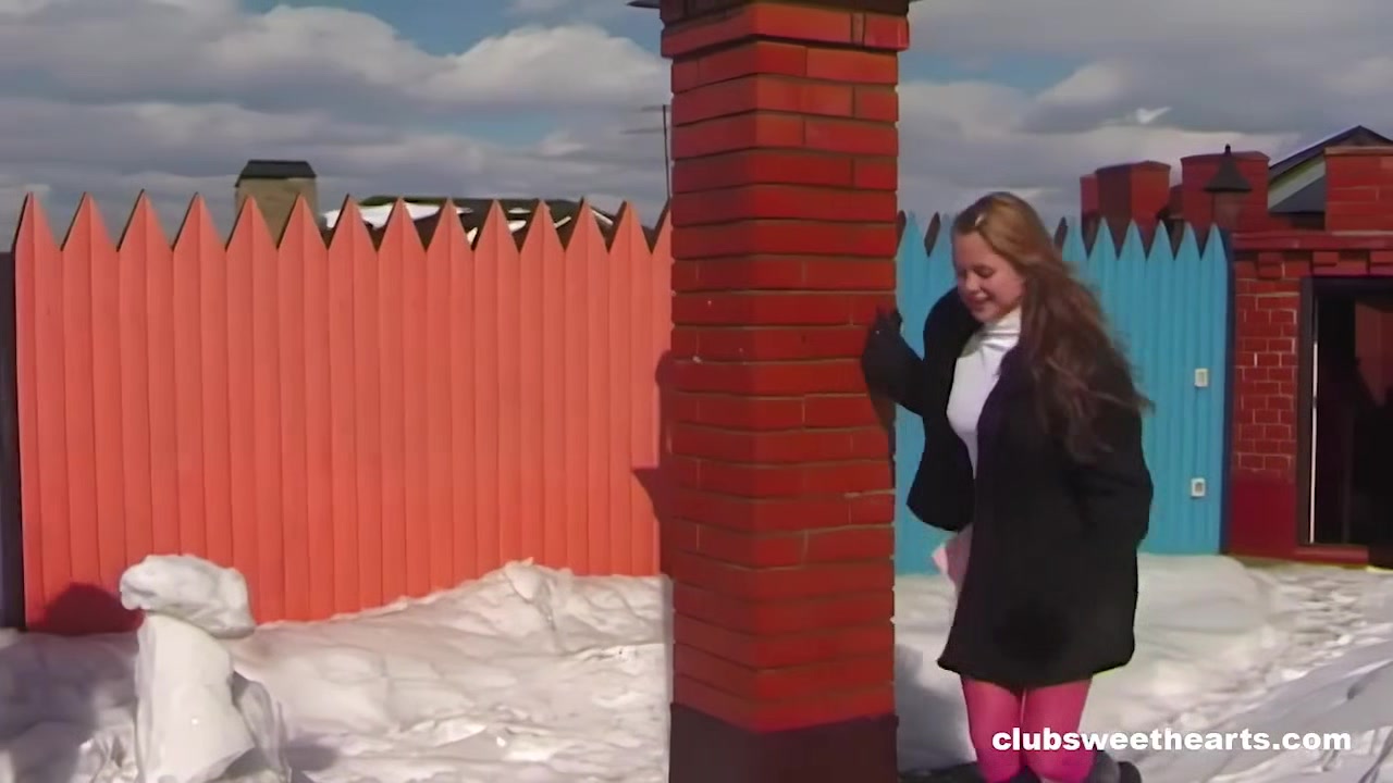 Sweety and Crystal Posing in the Snow (Remastered) - Sweetheartsclassics