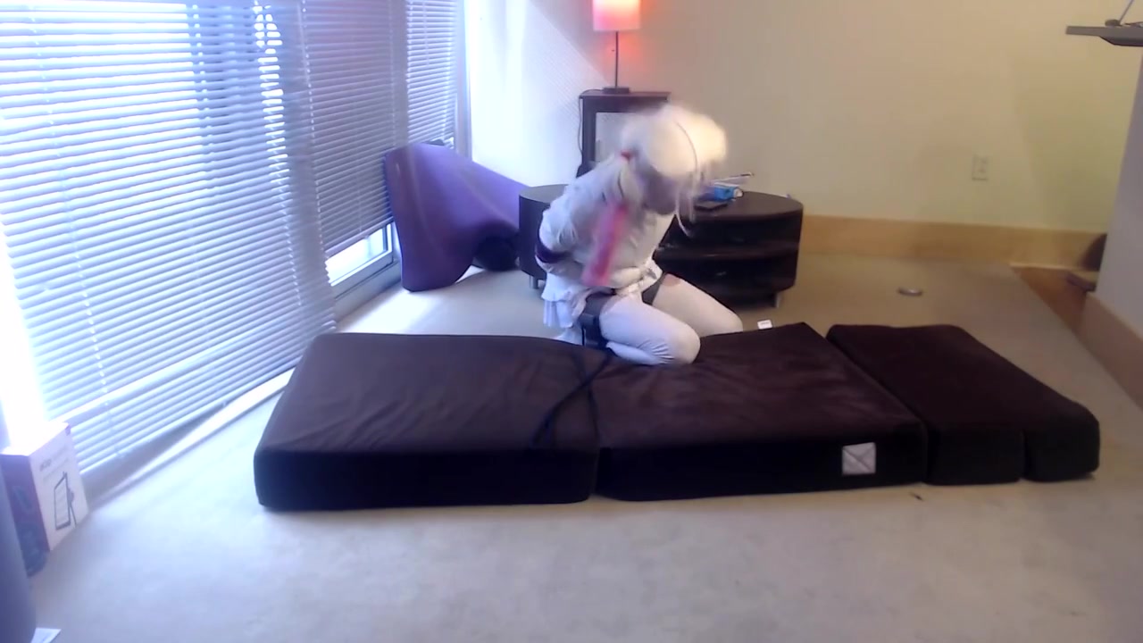 Cd Selfbondage Straitjacket And A Harley Quinn Wig