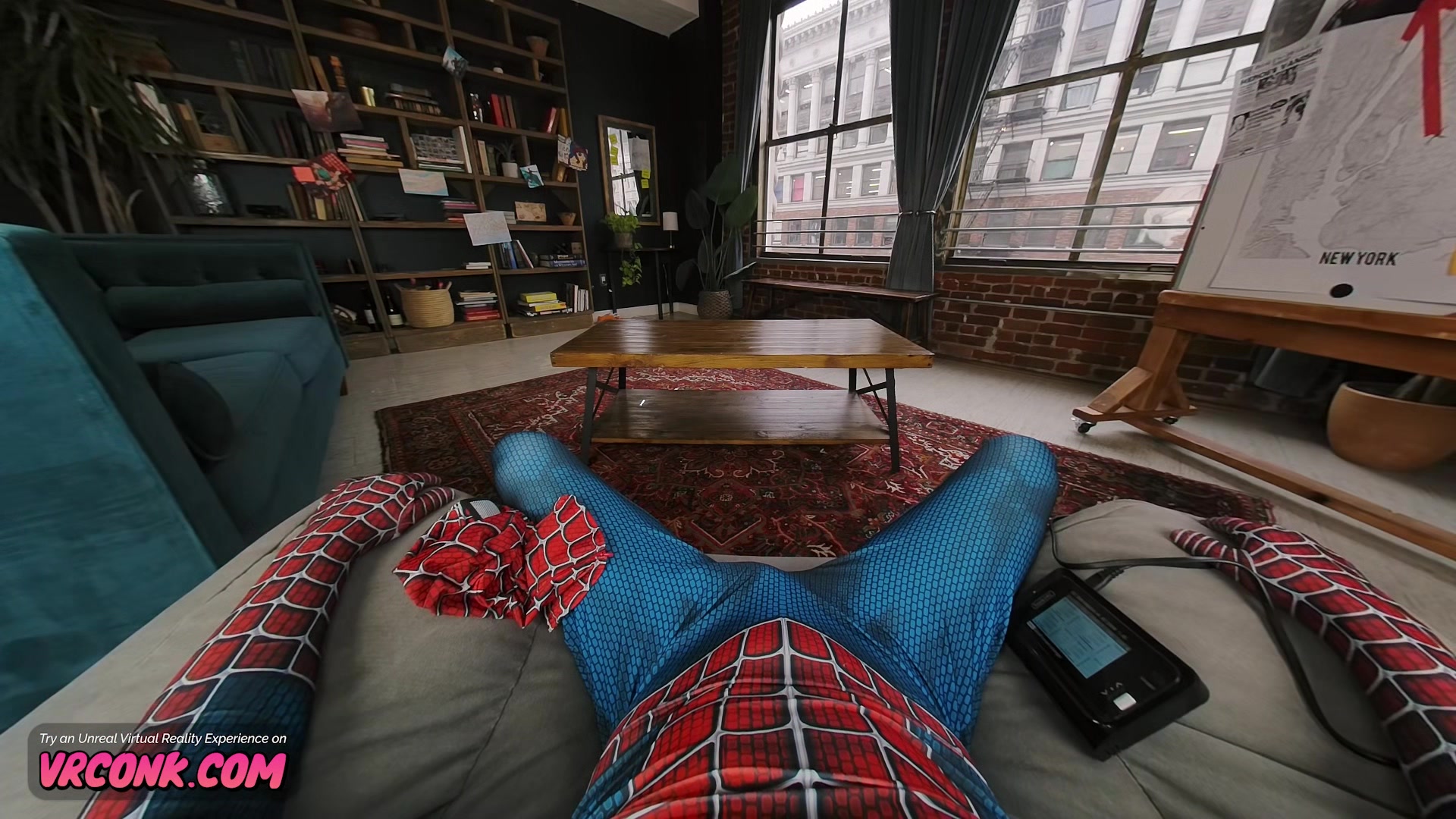 VR Conk Spider-Gwen XXX Parody - Hot Kiara Cole As Gwen Stacy cosplay VR Porn