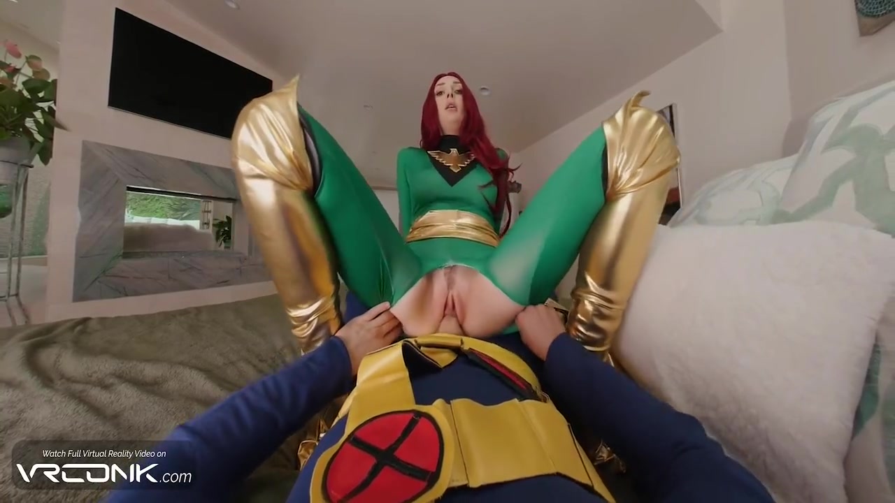 Sexy Redhead Phoenix In Heels Rides Big Dick In X-men 97 Cospaly Parody Pt.3 7 Min With Jay Romero, Vr Porn And Charlotte Sins