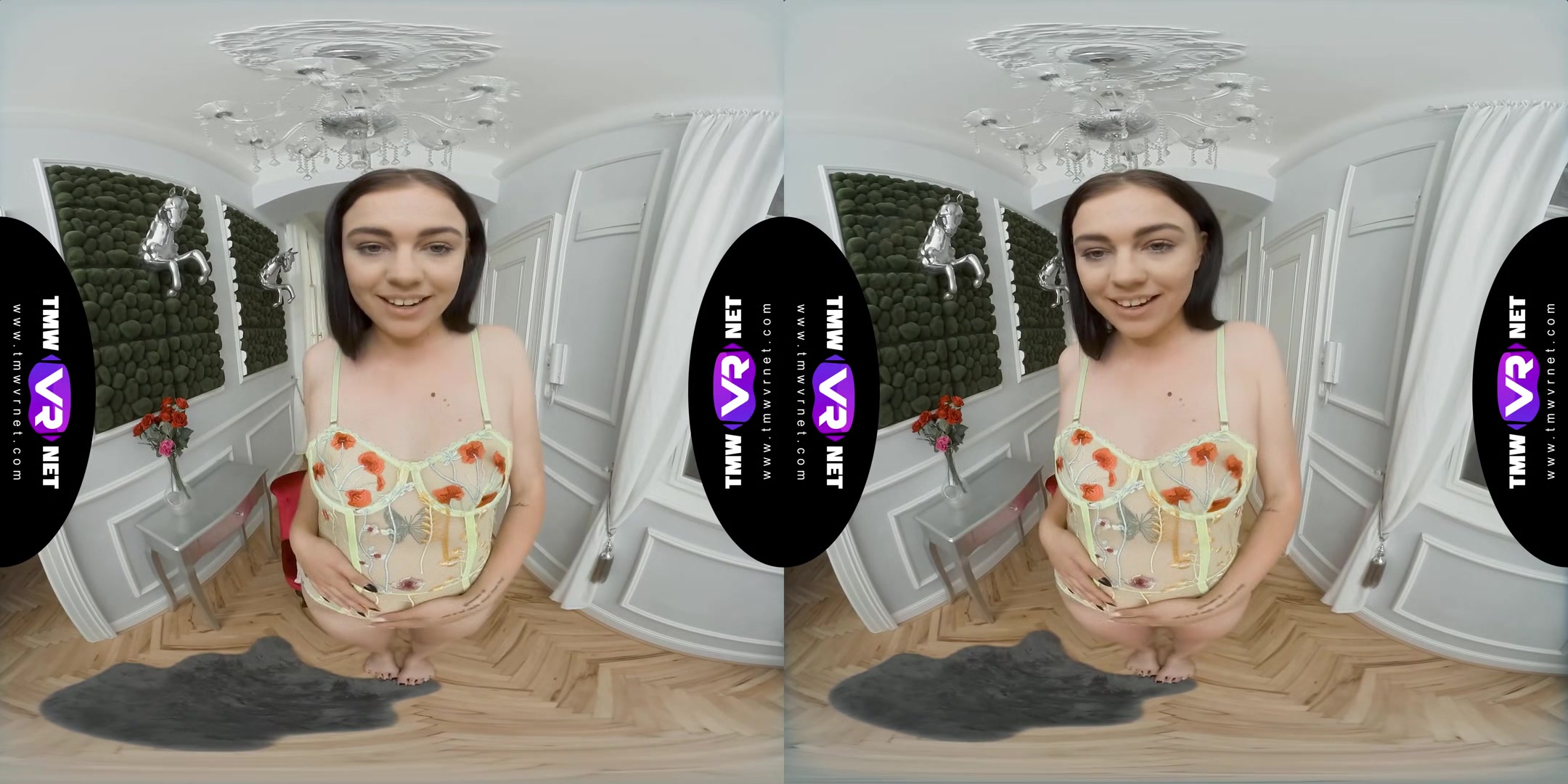 Sweetie Orgasms In A New Bodysuit - Keira Flow Solo Masturbation