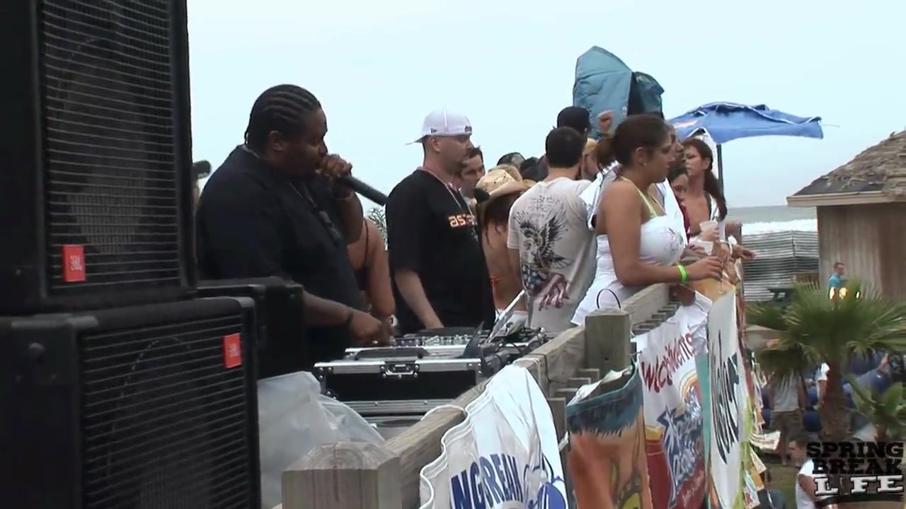 MTV Spring Break Beach Party Girls Dancing Slutty and Flashing Their Tits - SpringbreakLife