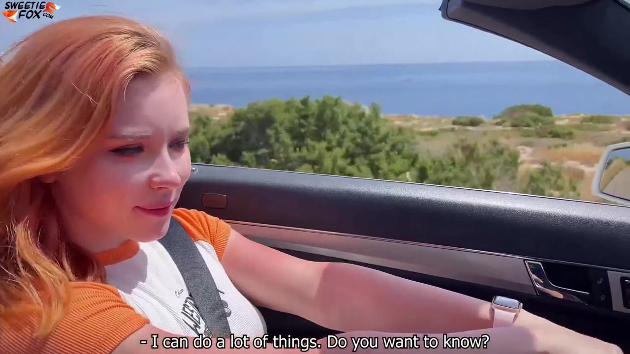 Girl Sucking Dick Stranger In Car And Fuck On A Rest