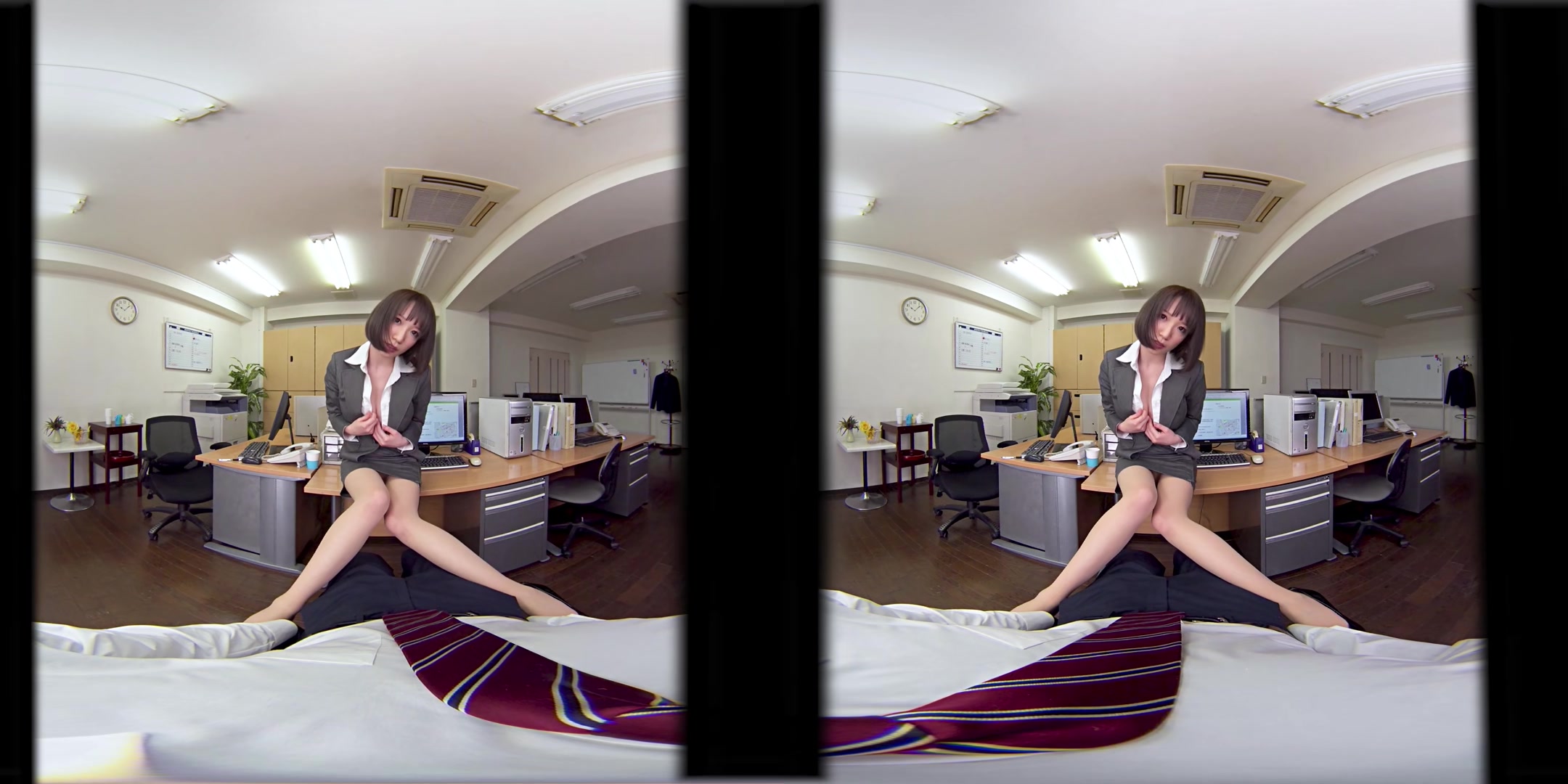 Airi Shimizu - A Little Naughty Office Loving - VRJapaneseidolsParty