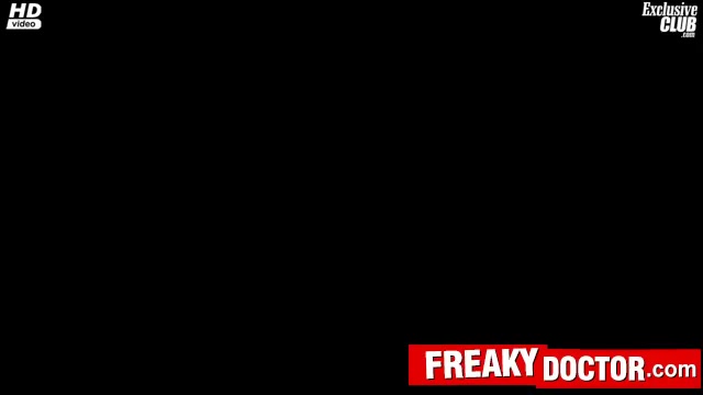 Hairy pussy blonde by weird gynecology doctor