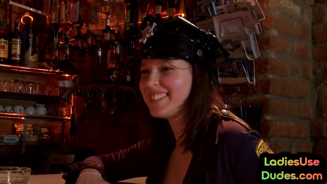 Femdom Police Ladies Pound Dirty Guy In Butt Fucking