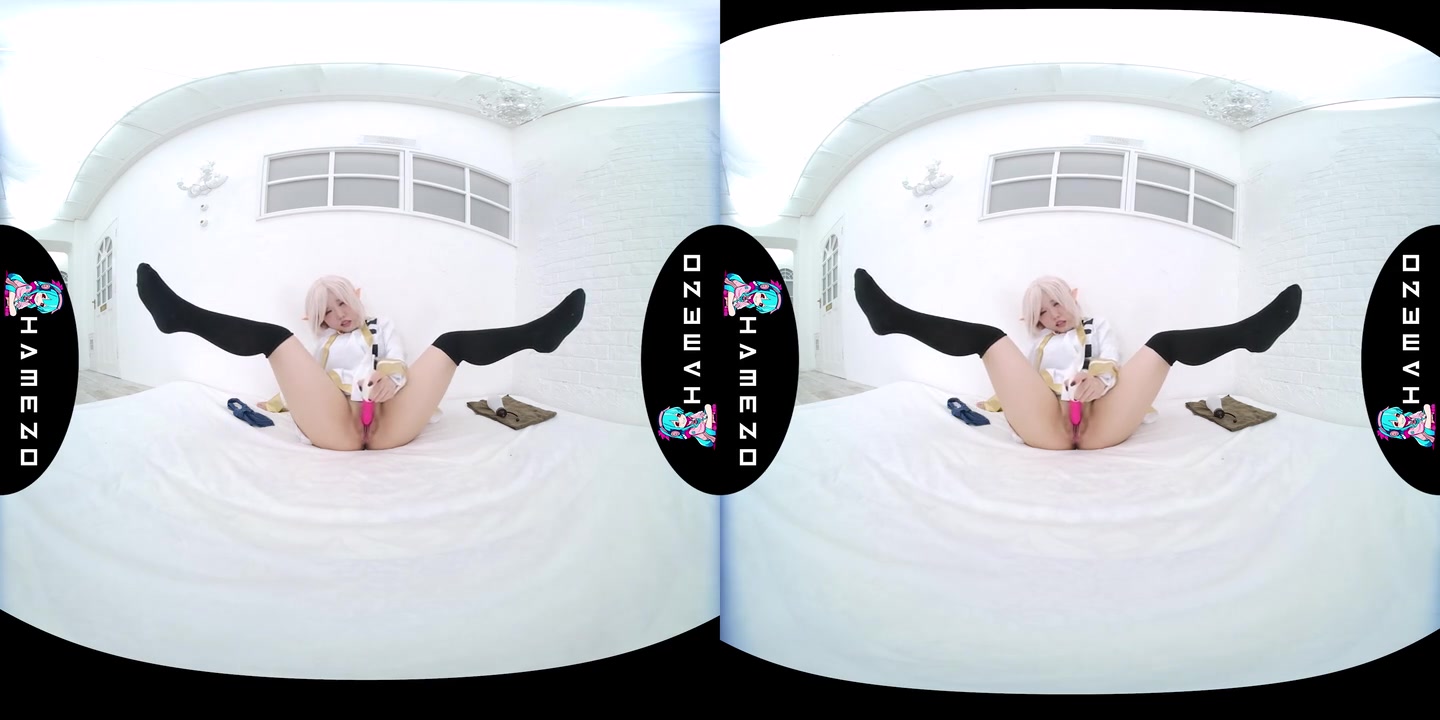 Rina Kurusu Looks So Hot Masturbating With Stockings On - Hamezo
