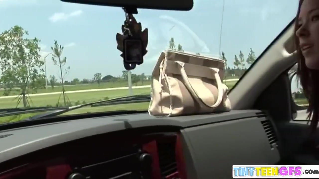 Brooke Skye - With Tight Pussy And Fingering On Car