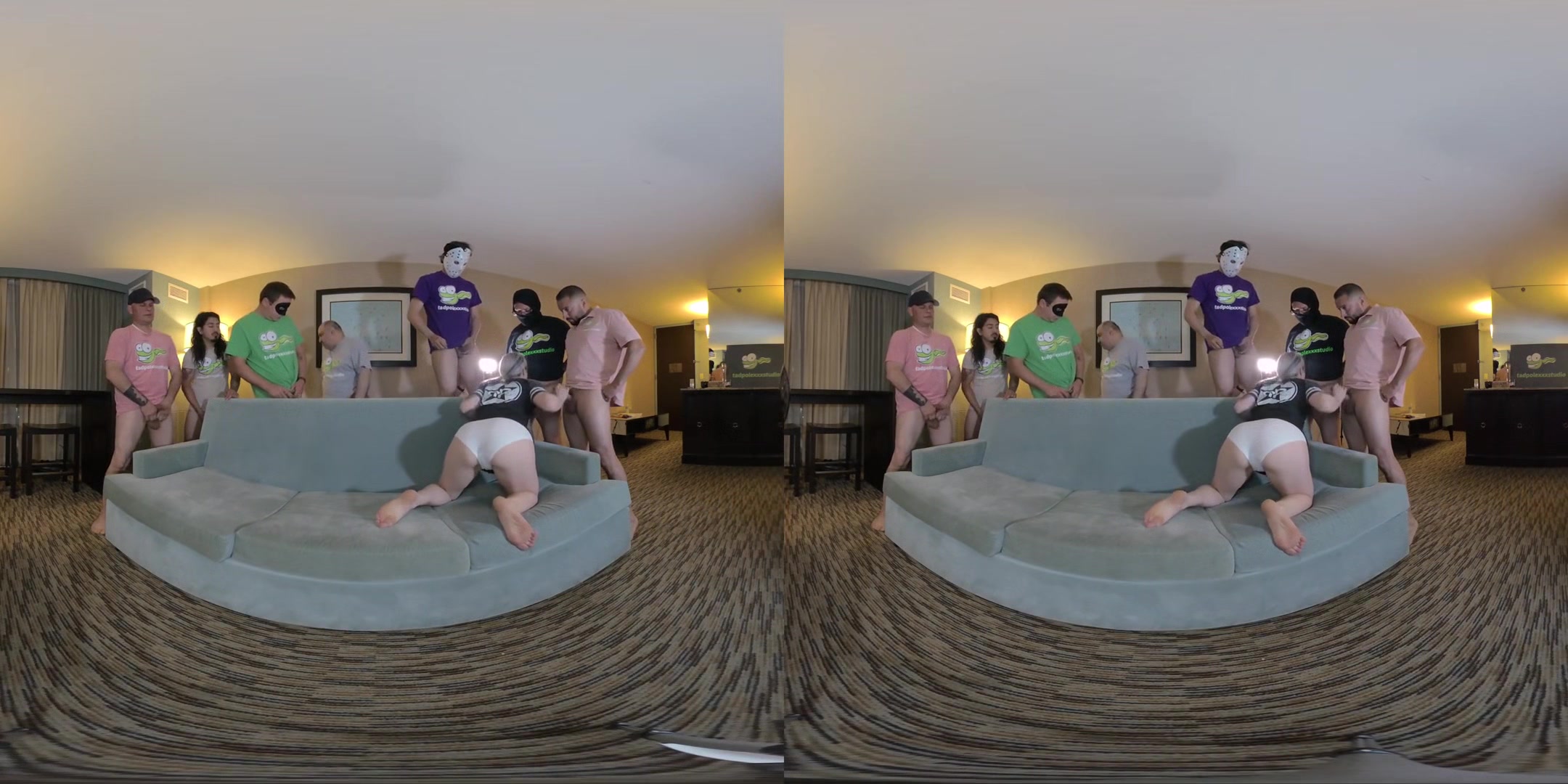 Ray Ray's Thursday Night EXXXOTICA GANGBANG - Amateur 3D Porn VR
