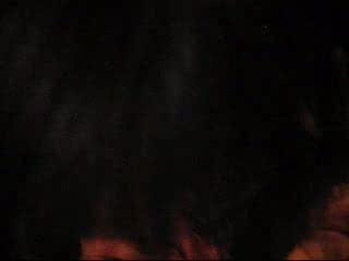 Gentle feet and wet tongue caressing my lucky cock