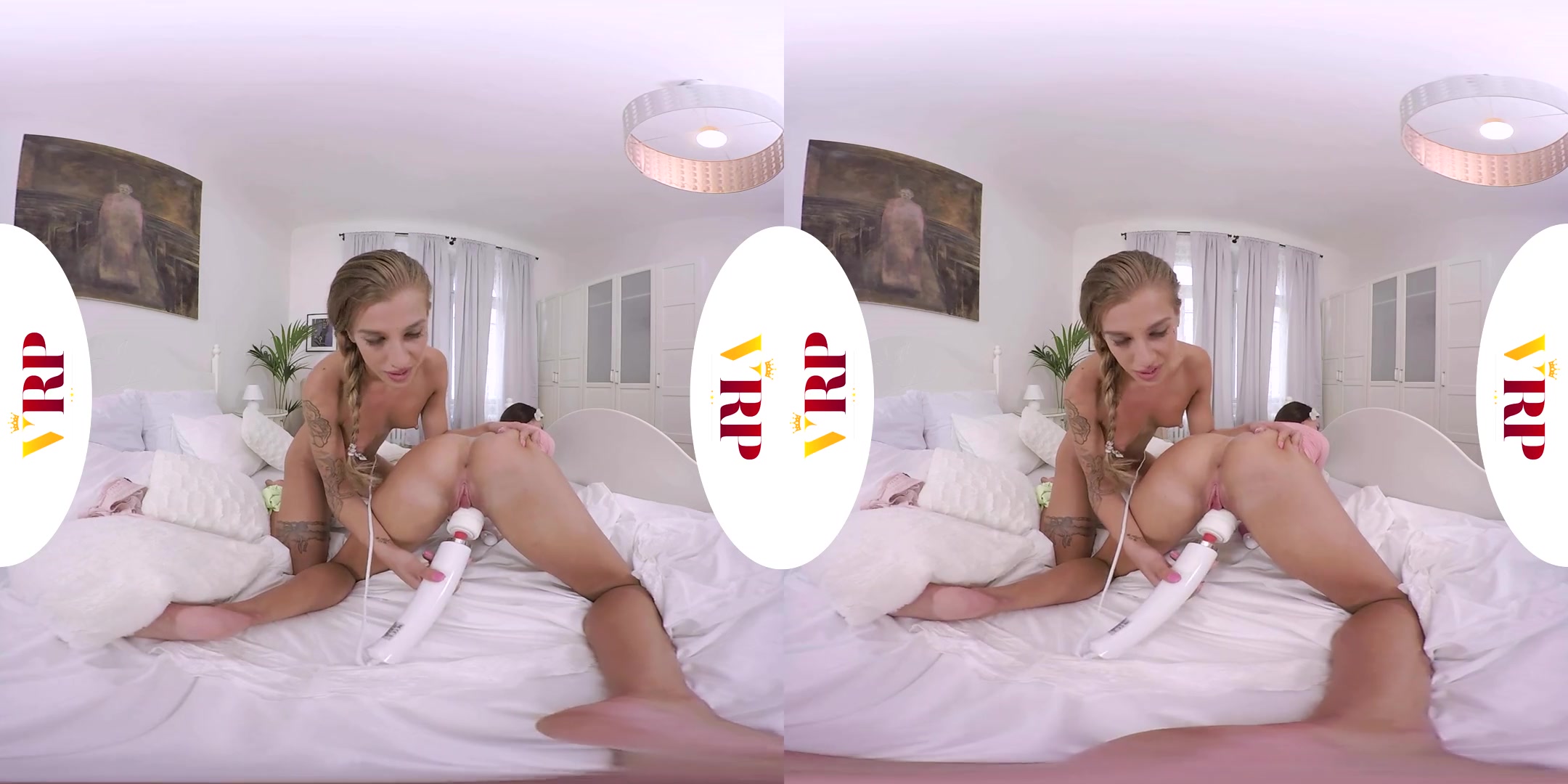 Silvia Dellai & Eveline Dellai in My Stepsister's Fantasy - VRPFilms