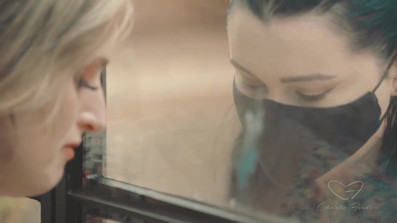 Charlie Forde And Astrid Love - Teaser: Divided And Fuck Through The Glass. Full Vid On Premium