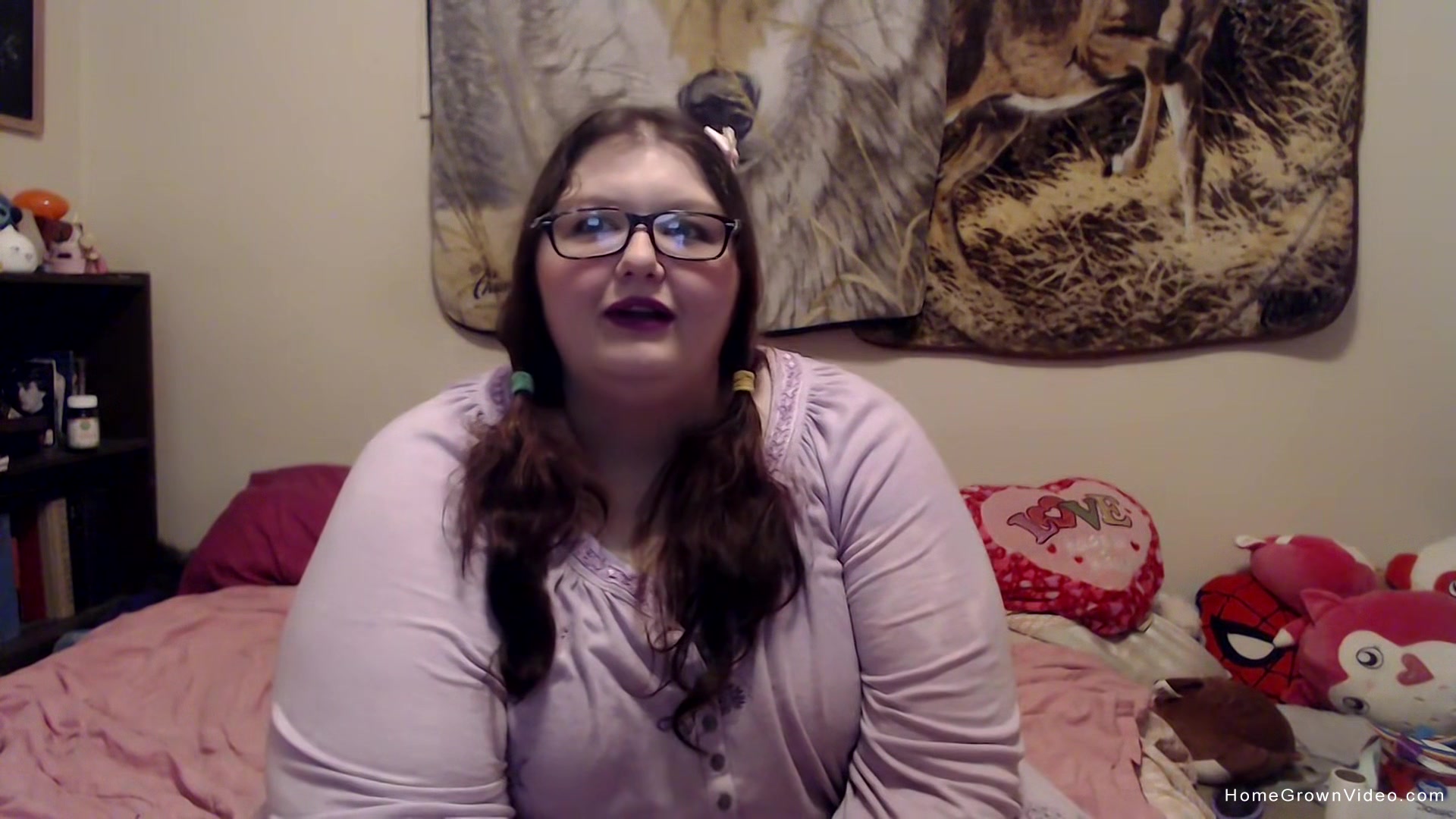 Real amateur BBW and her boyfriend make a porno