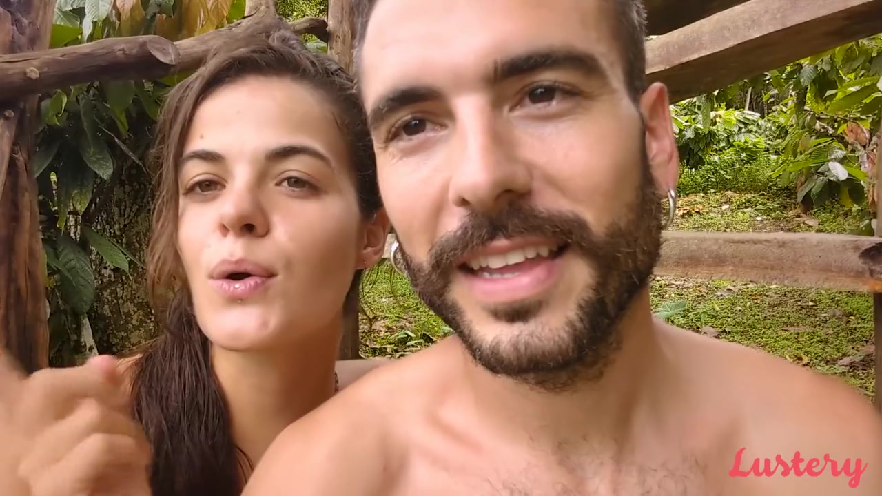 Hot And Sweaty Adam And Eve Fucking Like Horny Rabbits For With Banana Nomads