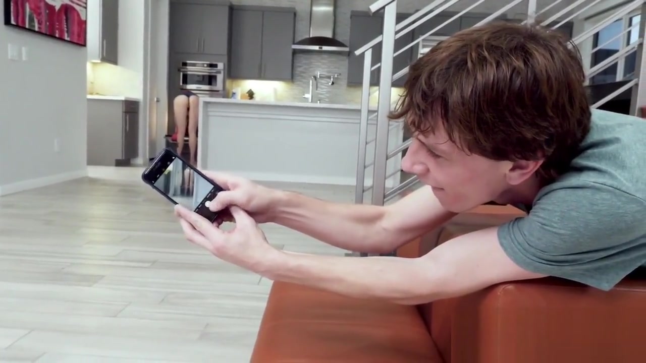 Ginger hottie is seduced by stepbrother into getting drilled in the kitchen