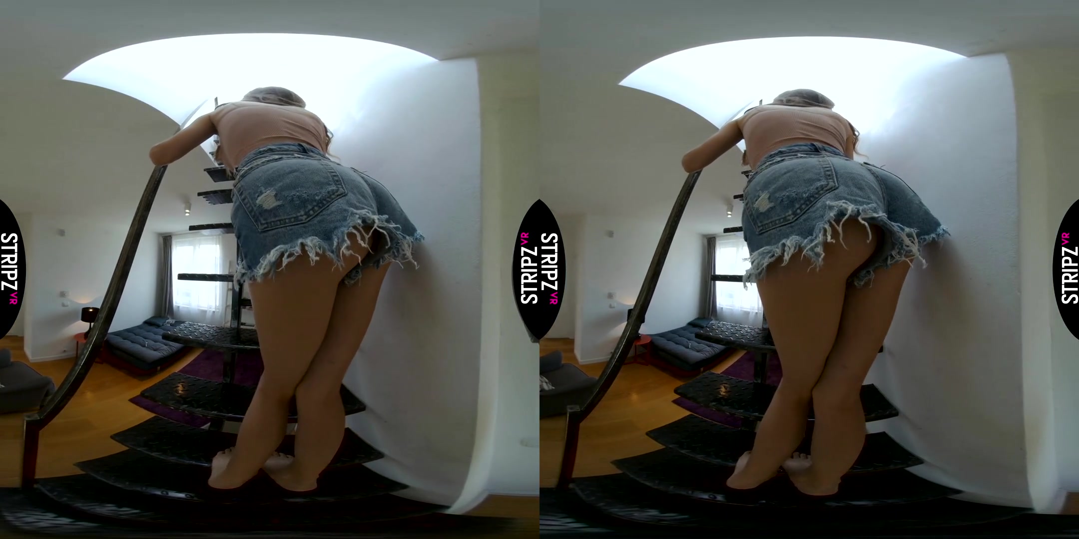 Mila Azul in Top of the World - StripzVR
