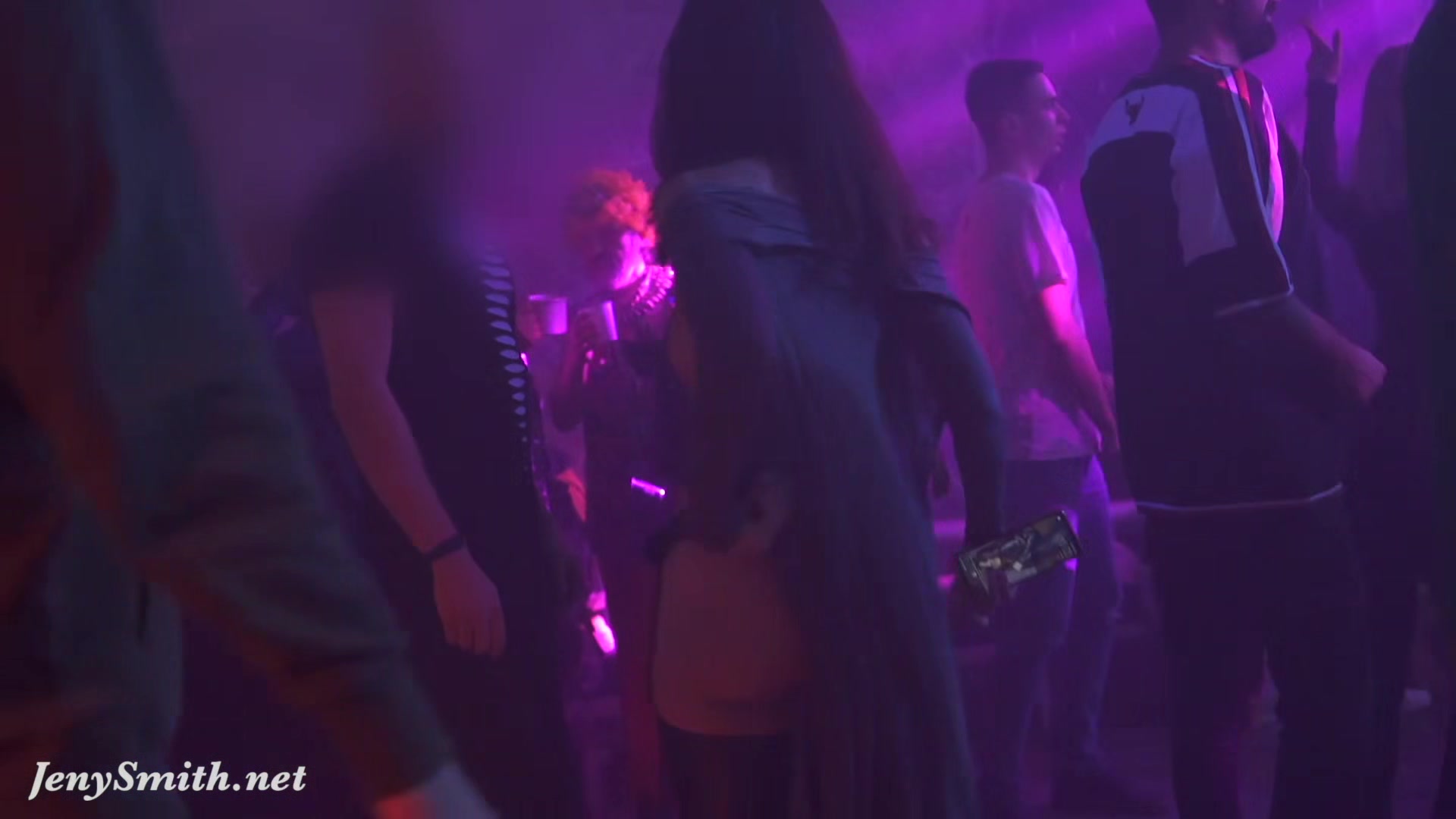 Jeny's Fake twin Step sister Merry goes to club