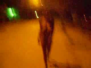 Nude walk around the hood