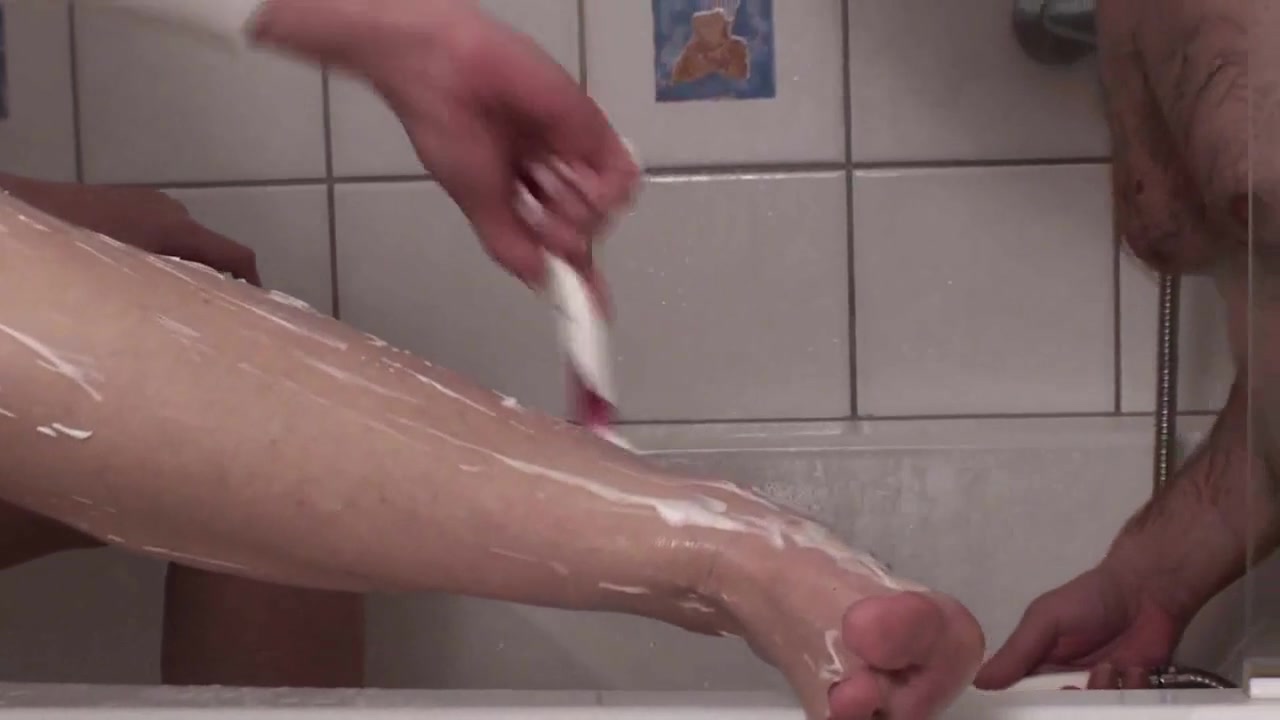 Slave eating her shaved off hair by Femdom Austria
