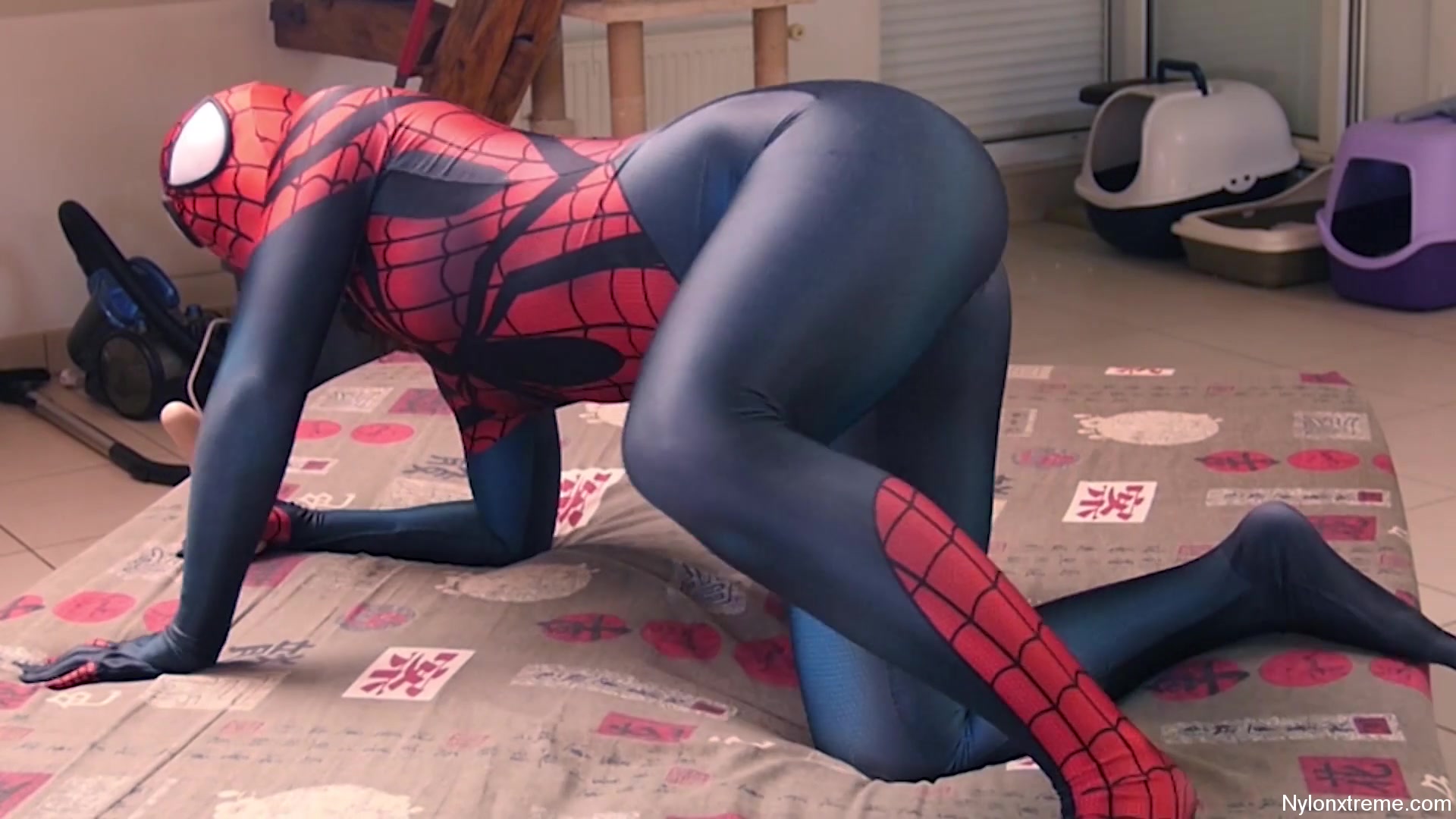 114 Missy Charme Nora Luxia Wonder Vs Spidergirl - Sex Movies Featuring Sexy Tights