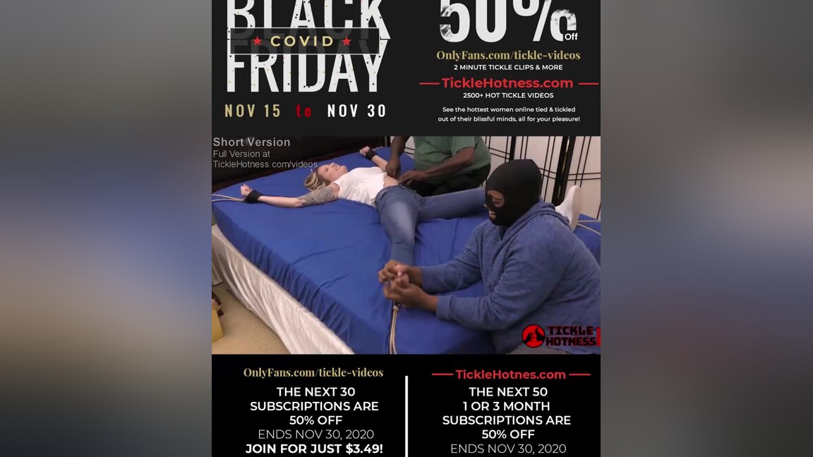 Black Covid Friday Special - Ticklevideos
