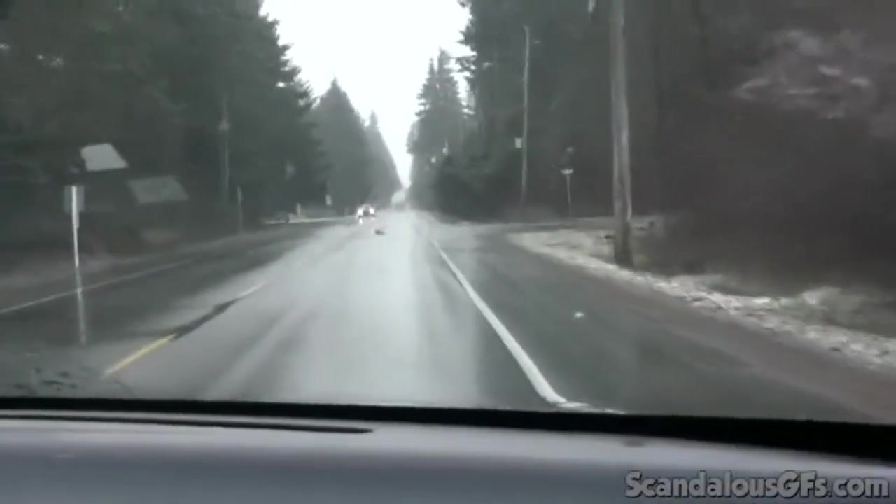teen 18+ Hottie Masturbates In Car