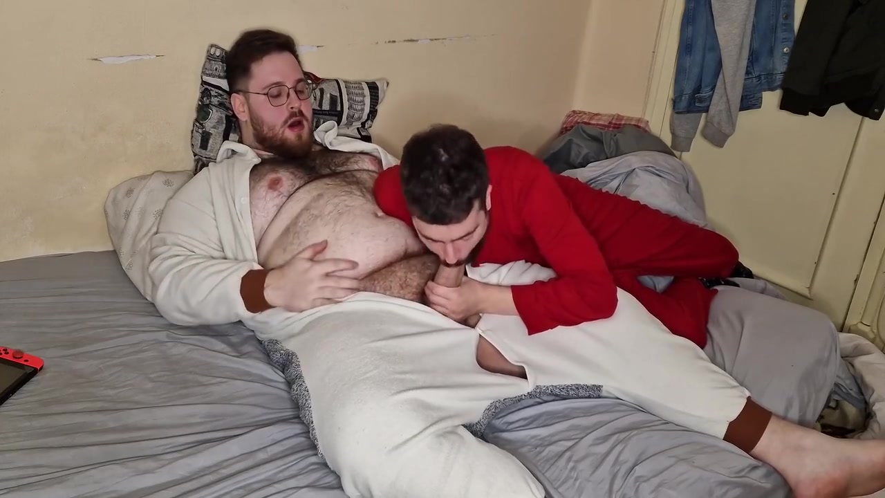 Bears Sucking Each Others Cocks In Pajamas